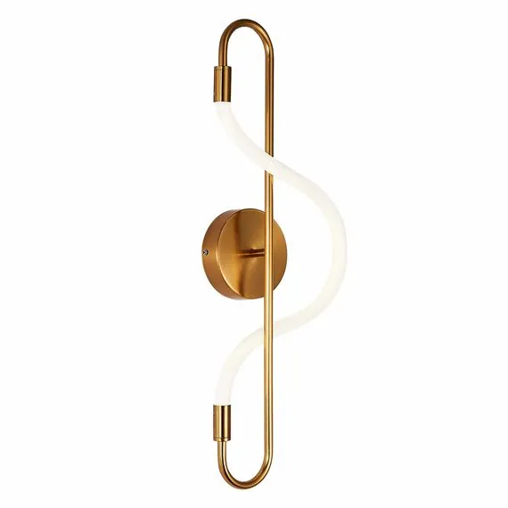 ST LUCE SL6102.301.10 Светильник настенный ST-Luce Латунь/Белый LED 1*10W 4000K, изображение 2