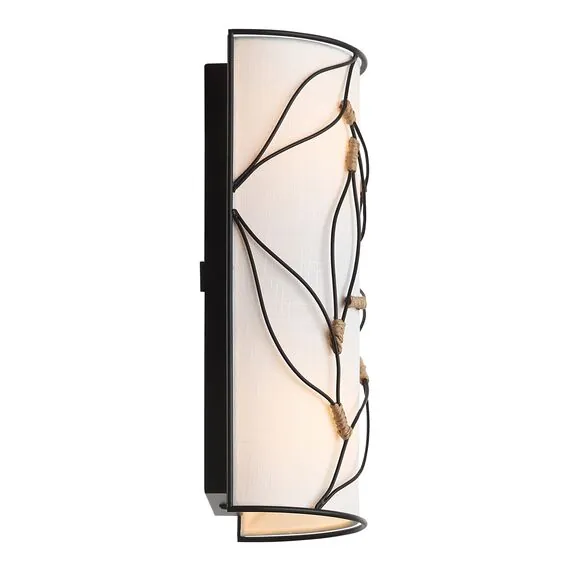 ST LUCE SL6228.401.02 Светильник настенный ST-Luce Черный/Бежевый E27 2*60W, изображение 3