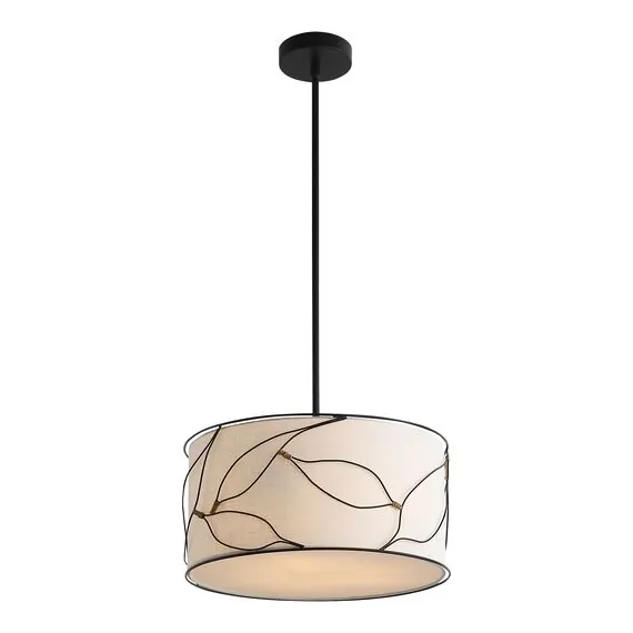 ST LUCE SL6228.413.03 Светильник подвесной ST-Luce Черный/Бежевый E27 3*60W, изображение 2