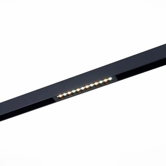 ST LUCE ST655.436.09 Светильник трековый Черный LED 1*9W 3000K 700Lm Ra>90 24 IP20 L220xW25xH41 220V, изображение 2