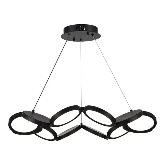 ST LUCE SL6508.403.01 Светильник подвесной ST-Luce Черный/Белый LED 1*60W 4000K