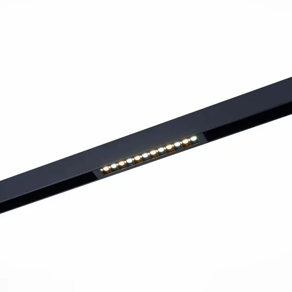 ST LUCE ST655.496.09 Светильник трековый SMART Черный LED 1*9W 2700K-6000K 700Lm Ra>90 24 IP20 L220xW25xH41 220V