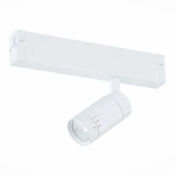 ST LUCE ST658.596.07 Светильник трековый SMART Zoom Белый LED 1*7W 2700K-6000K 400Lm Ra>90 15-38 IP20 D40xH90 220V, изображение 2
