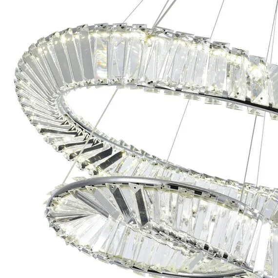 ST LUCE SL6204.101.02 Светильник подвесной ST-Luce Хром/Прозрачный LED 1*52W 4000K, изображение 2