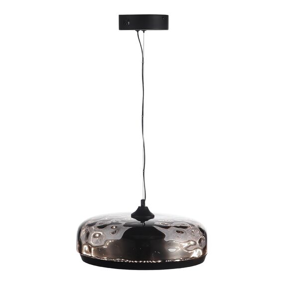 ST LUCE SL6014.403.01 Светильник подвесной ST-Luce Черный/Черный, Дымчатый LED 1*42W 3000K, изображение 2