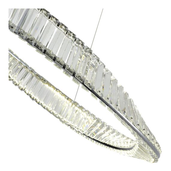 ST LUCE SL6204.111.01 Светильник подвесной ST-Luce Хром/Прозрачный LED 1*45W 4000K, изображение 2