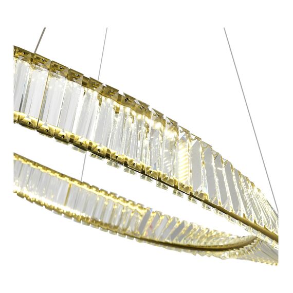 ST LUCE SL6204.321.01 Светильник подвесной ST-Luce Латунь/Прозрачный LED 1*58W 4000K, изображение 2