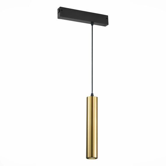 ST LUCE ST507.303.01 Светильник трековый Золотистый GU10 1*50W  IP20 D54xH290 180-240V Без ламп