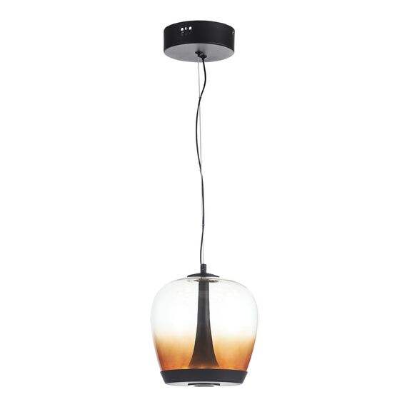 ST LUCE SL6014.413.01 Светильник подвесной ST-Luce Черный/Коричневый, Черный LED 1*17W 3000K
