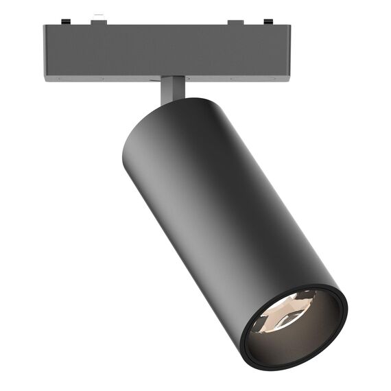 ST LUCE ST677.436.18 Магнитный трековый светильник Черный LED 1*18W 3000K 1 060Lm Ra>90 >90 IP20 D55xH135 48
