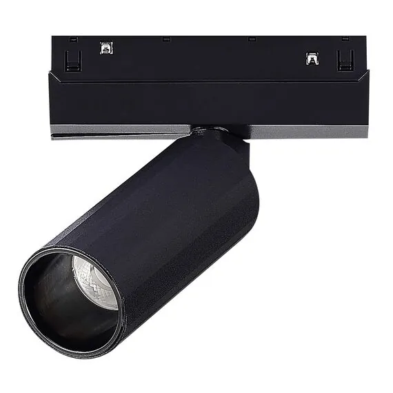 ST LUCE ST807.436.12 Магнитный трековый светильник Черный LED 1*12W 3000K 550Lm Ra>90 IP20 D50xH173 48VV, изображение 2