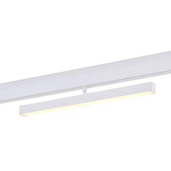 ST LUCE ST802.536.12 Магнитный трековый светильник Белый LED 1*12W 3000K 900Lm Ra>90 120° IP20 L405xW22,5xH9