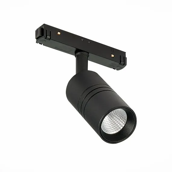 ST LUCE ST365.446.07 Магнитный трековый светильник Черный LED 1*7W 4000K 595Lm Ra>90 36° IP20 D44xH90 48V, изображение 3