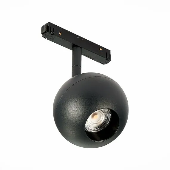 ST LUCE ST354.436.12 Магнитный трековый светильник Черный LED 1*12W 3000K 680Lm Ra>80 36° IP20 L120xW100xH19, изображение 4
