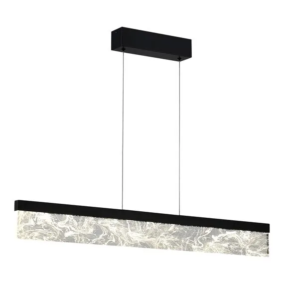 ST LUCE SL6234.403.36 Светильник подвесной ST-Luce Черный/Дымчатый LED 1*36W 4000K