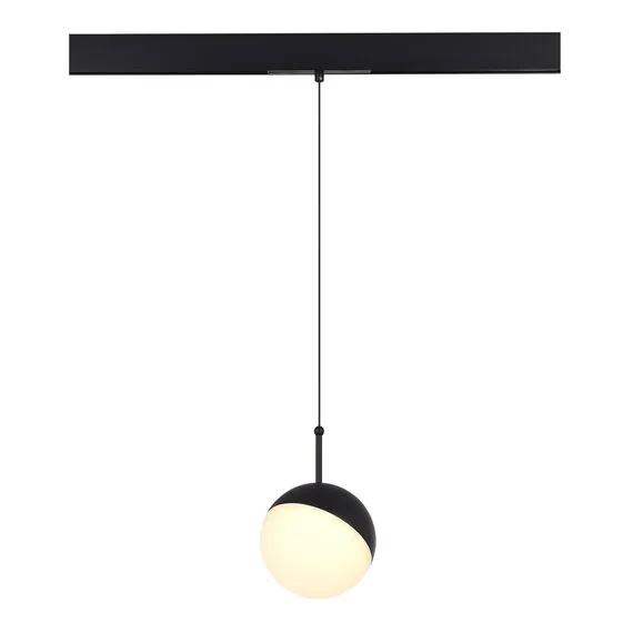 ST LUCE ST681.436.07 Магнитный трековый светильник Черный LED 1*7W 3000K Lm Ra90 120° IP20 D100xH- 48V, изображение 2