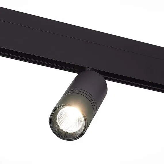 ST LUCE ST365.436.12 Магнитный трековый светильник Черный LED 1*12W 3000K 1 020Lm Ra>90 36° IP20 L-xW44xH130