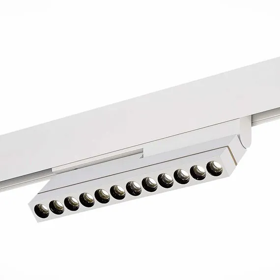 ST LUCE ST805.546.12 Магнитный трековый светильник Белый LED 1*12W 4000K 500Lm Ra>90 36° IP20 L220xW22xH117, изображение 2