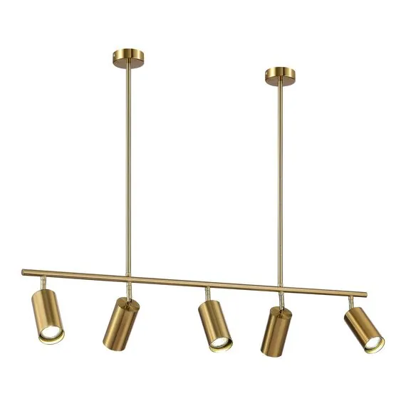 ST LUCE SL1206.303.05 Светильник подвесной ST-Luce Латунь/Латунь GU10 5*5W 4000K