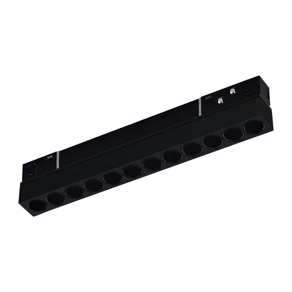 ST LUCE ST806.446.12 Магнитный трековый светильник Черный LED 1*12W 4000K 550Lm Ra>90 36° IP20 L220xW22xH44, изображение 2