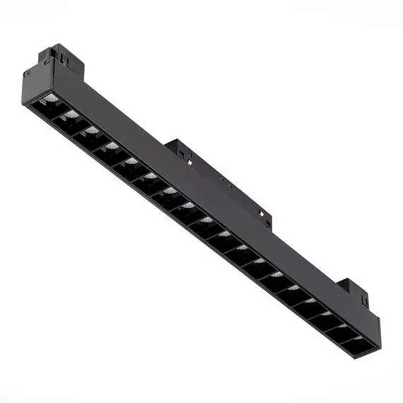 ST LUCE ST361.436.18 Магнитный трековый светильник Черный LED 1*18W 3000K 1 407Lm Ra>90 36° IP20 L331xW22xH4, изображение 3
