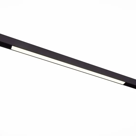ST LUCE ST360.436.20 Магнитный трековый светильник Черный LED 1*20W 3000K 1 300Lm Ra>90 120 IP20 L606xW22xH4
