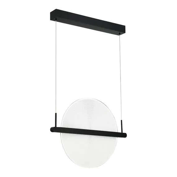 ST LUCE SL6233.403.15 Светильник подвесной ST-Luce Черный/Прозрачный LED 1*15W 4000K