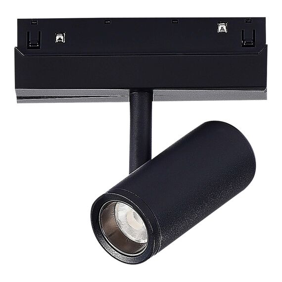 ST LUCE ST808.446.08 Магнитный трековый светильник Черный LED 1*8W 4000K 600Lm Ra>90 36° IP20 D42xH135 48VV, изображение 2