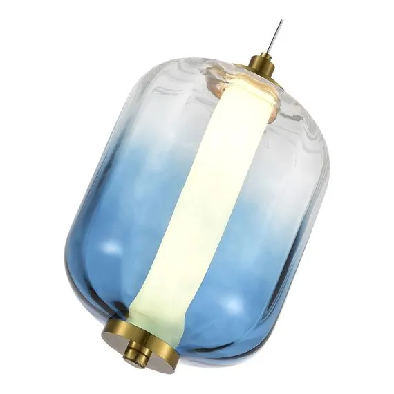 ST LUCE SL1193.323.01 Подвес ST-Luce Латунь/Голубой LED 1*10,8W 3000K, изображение 2