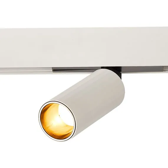 ST LUCE ST807.536.12 Магнитный трековый светильник Белый LED 1*12W 3000K 600Lm Ra>90 IP20 D50xH173 48VV