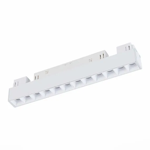 ST LUCE ST361.536.12 Магнитный трековый светильник белый LED 1*12W 3000K 1 009Lm Ra>80 36° IP20 L222xW22xH44, изображение 2