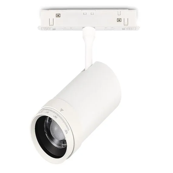 ST LUCE ST357.536.12 Магнитный трековый светильник ZOOM Белый LED 1*12W 3000K Lm Ra90 10-55° IP20 D50xH160 4, изображение 3