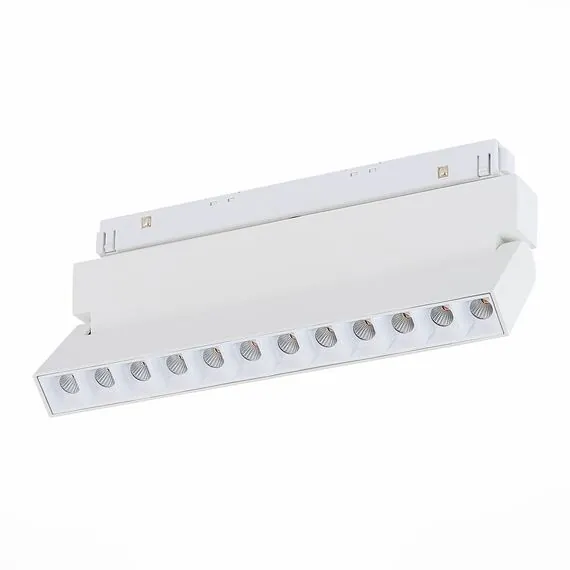 ST LUCE ST364.546.12 Магнитный трековый светильник белый LED 1*12W 4000K 1 009Lm Ra>80 36° IP20 L219xW22xH10, изображение 3