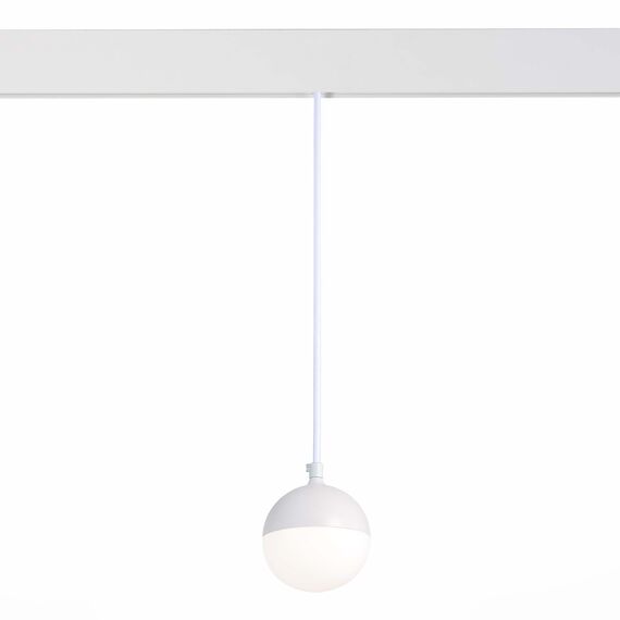 ST LUCE ST358.543.07 Магнитный трековый светильник подвесной Белый LED 1*7W 4000K 520Lm Ra>80 120° IP20 D90x