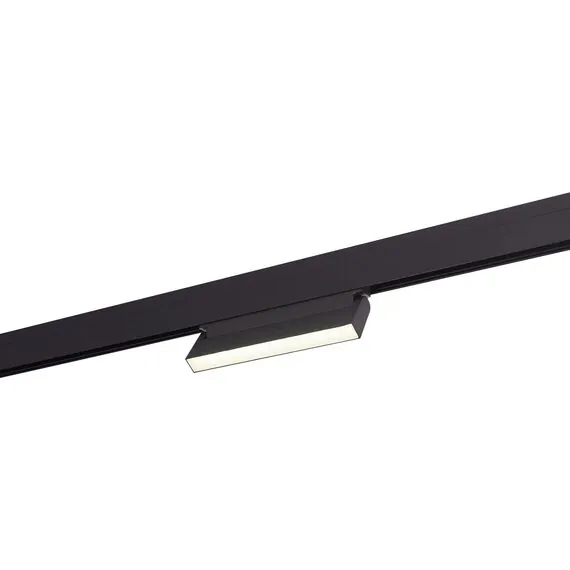 ST LUCE ST363.446.12 Магнитный трековый светильник Черный LED 1*12W 4000K 720Lm Ra>90 120 IP20 L219xW22xH108