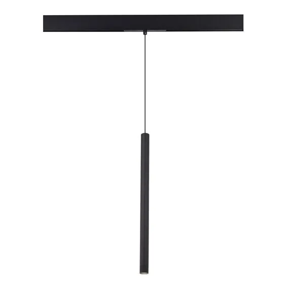 ST LUCE ST683.446.08 Магнитный трековый светильник Черный LED 1*8W 4000K 450Lm Ra90 24° IP20 D30xH500 48V, изображение 2
