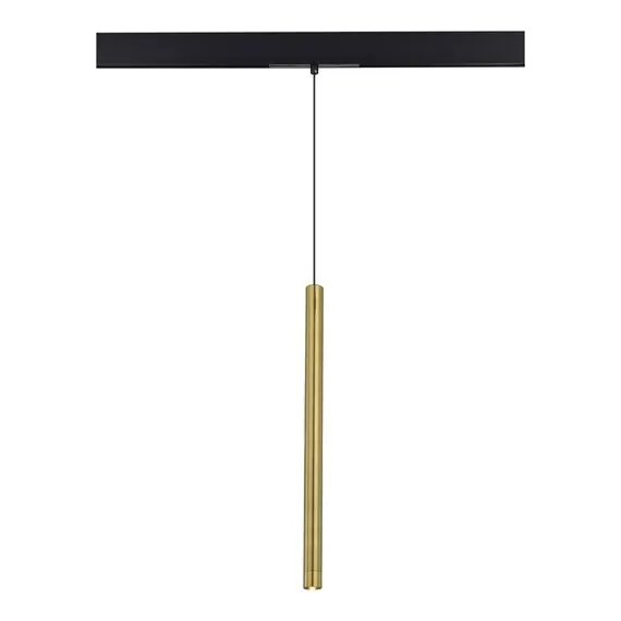 ST LUCE ST683.336.08 Магнитный трековый светильник Золотистый LED 1*8W 3000K 450Lm Ra90 24° IP20 D30xH500 48, изображение 2