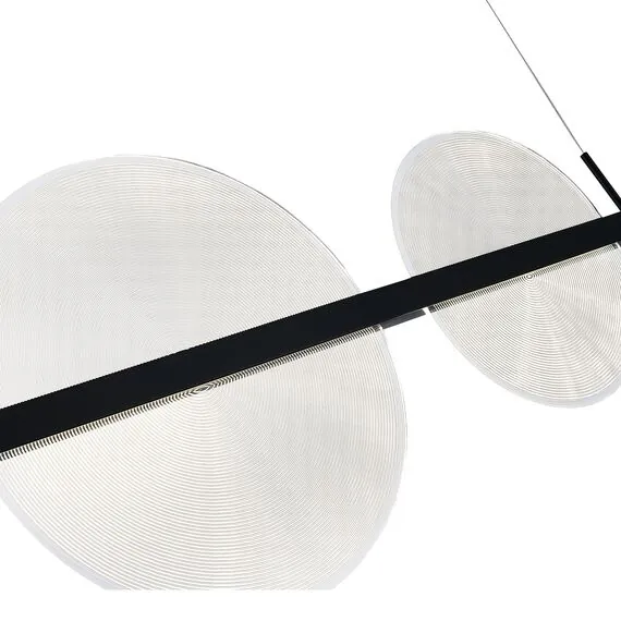 ST LUCE SL6233.403.24 Светильник подвесной ST-Luce Черный/Прозрачный LED 1*24W 4000K, изображение 2