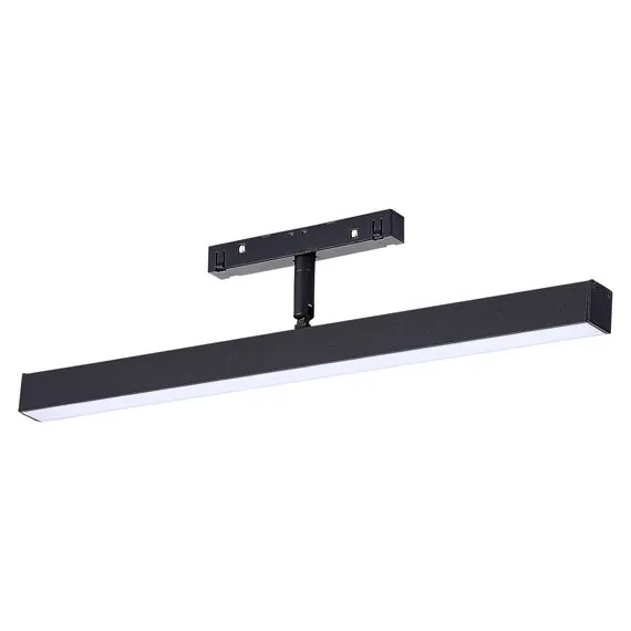 ST LUCE ST802.436.12 Магнитный трековый светильник Черный LED 1*12W 3000K 700Lm Ra>90 120° IP20 L405xW22,5xH, изображение 6