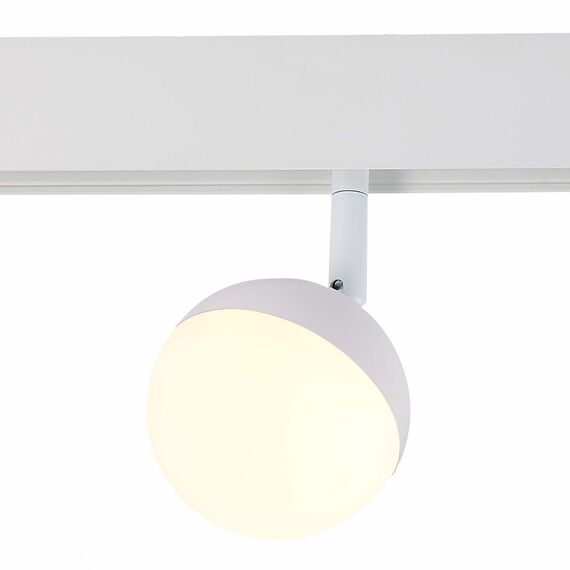 ST LUCE ST358.536.07 Магнитный трековый светильник Белый LED 1*7W 3000K 520Lm Ra>80 120° IP20 L120xW90xH192