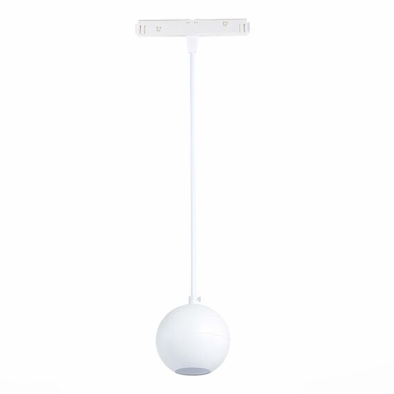ST LUCE ST354.533.12 Магнитный трековый светильник подвесной Белый LED 1*12W 3000K 750Lm Ra>80 36° IP20 D100, изображение 3