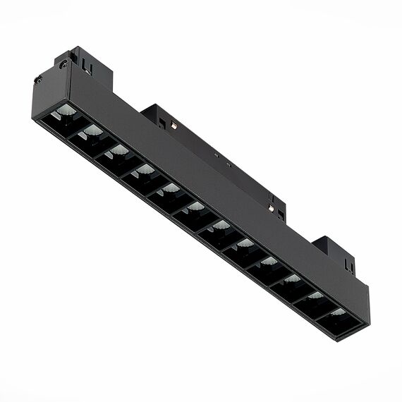 ST LUCE ST361.446.12 Магнитный трековый светильник Черный LED 1*12W 4000K 1 009Lm Ra>90 36° IP20 L222xW22xH4, изображение 3