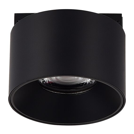 ST LUCE ST669.436.05 Магнитный трековый светильник Черный LED 1*5W 3000K 350Lm Ra>90 36° IP20 D60xH37 24V, изображение 2