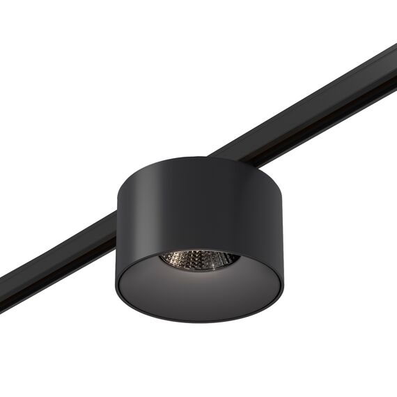 ST LUCE ST669.446.05 Магнитный трековый светильник Черный LED 1*5W 4000K 350Lm Ra>90 36° IP20 D60xH37 24V