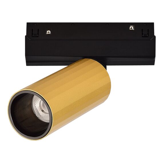 ST LUCE ST807.246.12 Магнитный трековый светильник Золотистый LED 1*12W 4000K 700Lm Ra>90 IP20 D50xH173 48VV, изображение 2