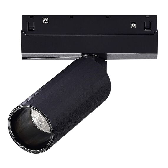 ST LUCE ST807.446.12 Магнитный трековый светильник Черный LED 1*12W 4000K 700Lm Ra>90 IP20 D50xH173 48VV, изображение 2