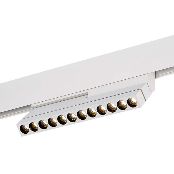 ST LUCE ST805.536.12 Магнитный трековый светильник Белый LED 1*12W 3000K 450Lm Ra>90 36° IP20 L220xW22xH117, изображение 2