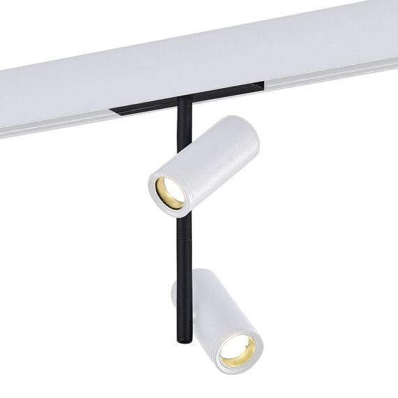 ST LUCE ST808.546.16 Магнитный трековый светильник Белый LED 1*16W 4000K 1 200Lm Ra>90 36° IP20 D45xH240 48V, изображение 2