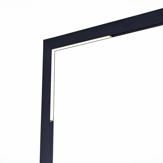 ST LUCE ST801.446.20 Магнитный трековый светильник Черный LED 1*20W 4000K 1 100Lm Ra>90 120° IP20 L330xW330x