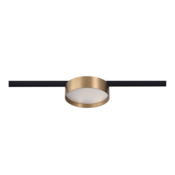 ST LUCE ST670.346.12 Магнитный трековый светильник Латунь LED 1*12W 4000K 500Lm Ra>80 100° IP20 D113xH34 24V, изображение 2